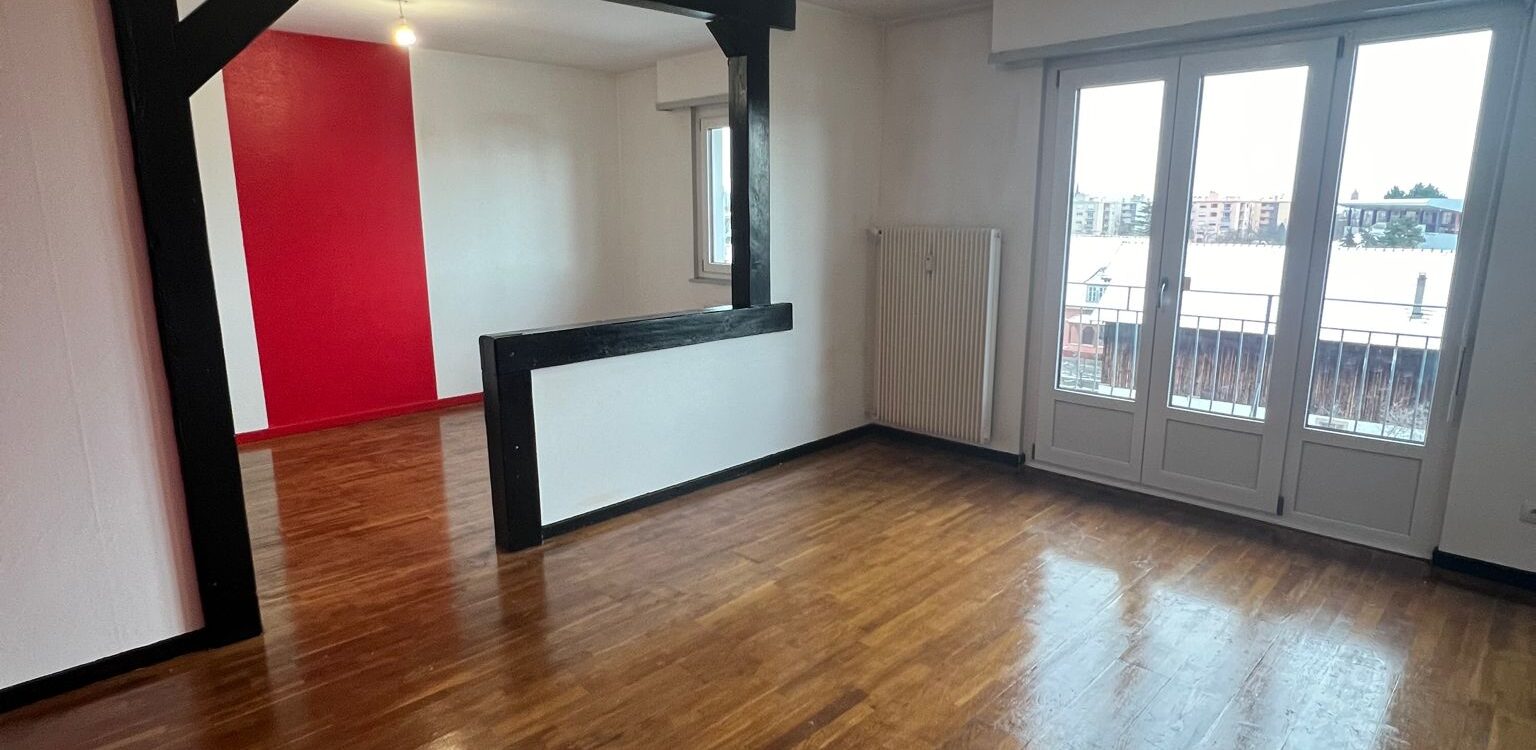 F4 de 75 m² 2 chambres 2 balcons cave et parking Kaysersberg