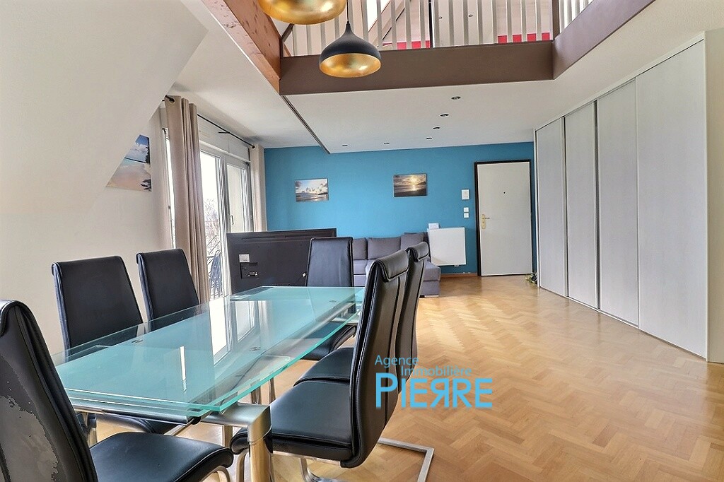 0_0004 1 100X100 | Agence immobilière Pierre à Colmar Quartier des maraichers Duplex meublé avec balcon plein ouest avec vue dégagée, cave et garage Labaroche 0