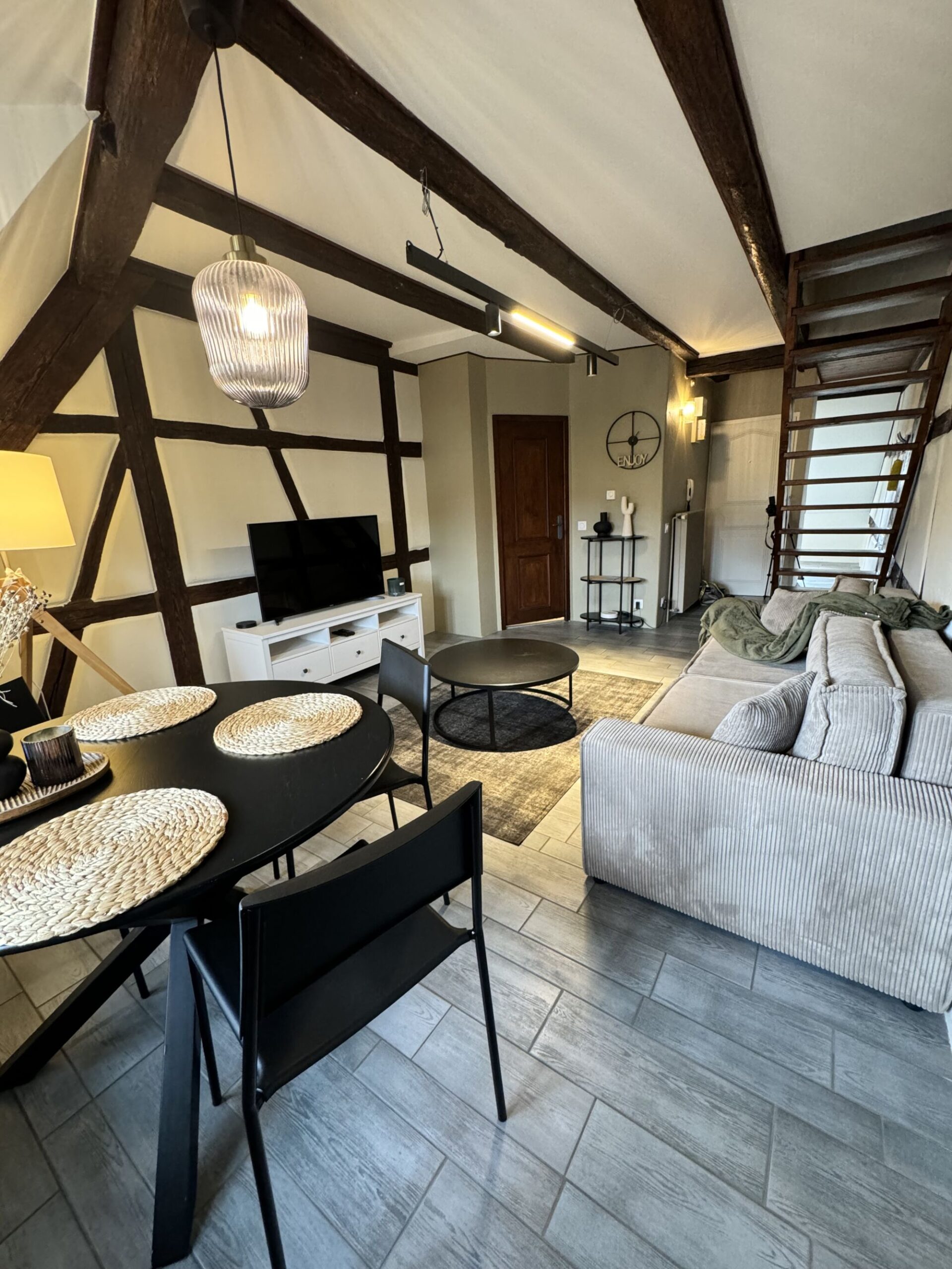 VENDU &#8211; Petite venise Coquet F2 en DUPLEX idéal pour location saisonnière Andolsheim 0