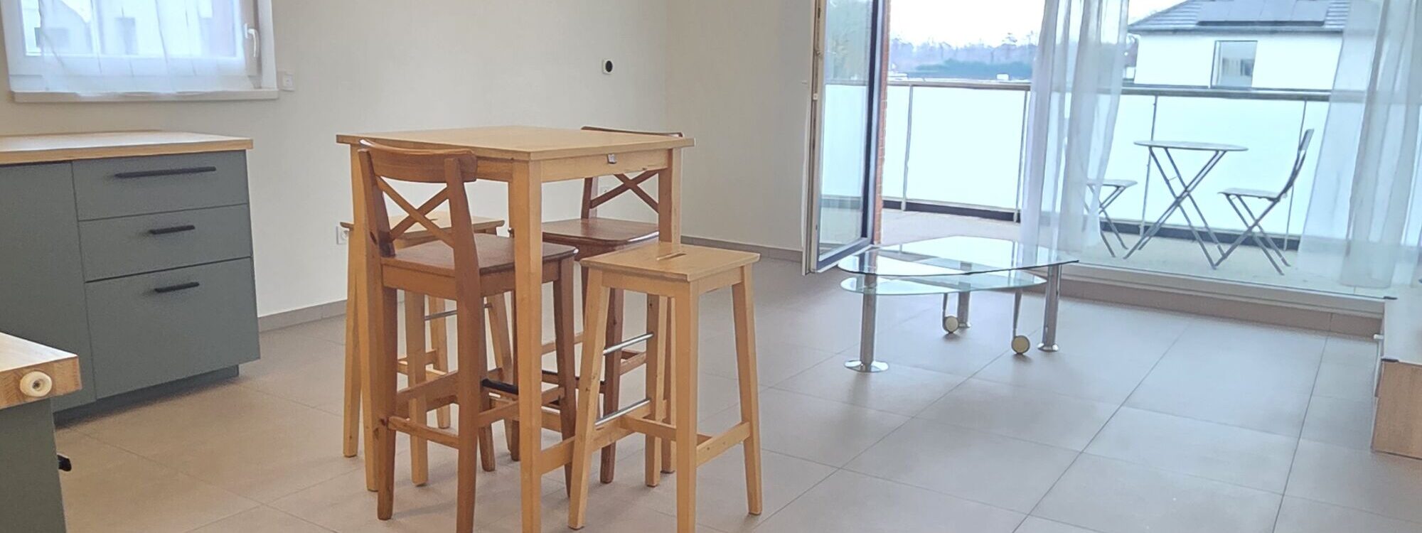 Appartement de 35.48 m2 avec terrasse, quartier des Mara&icirc;chers Turckheim